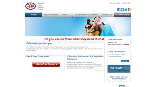 CAA Pet Health Insurance: - CAA Pet Insurance