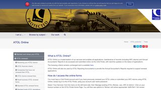 ATOL Online | UK Civil Aviation Authority