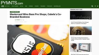 Mastercard, Bass Pro Shops, Cabela's Team Up | PYMNTS.com