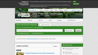 Crop Protection Compendium - CABI.org