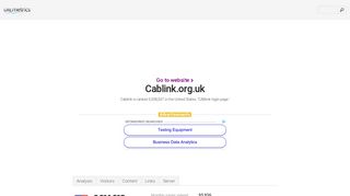 www.Cablink.org.uk - CABlink login page - urlm.co