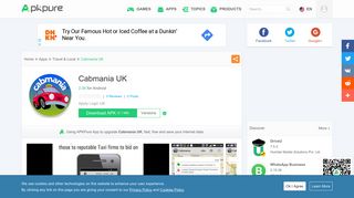 Cabmania UK for Android - APK Download - APKPure.com