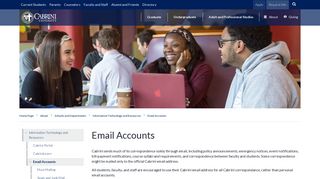 Email Accounts - Cabrini University