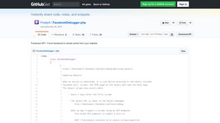 Facebook API - Force facebook to reload cache from your website ...