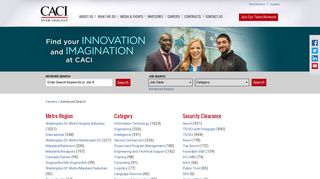 Advanced Search - Advanced Job Search | CACI International