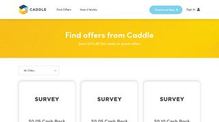 Find offers on Caddle