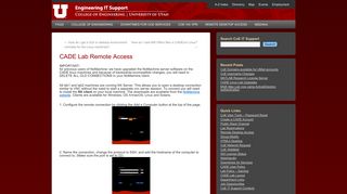 CADE Lab Remote Access | CoE IT Support