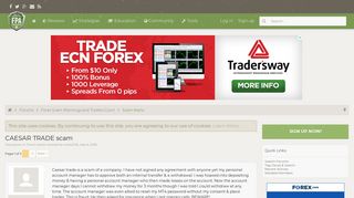 CAESAR TRADE scam | Forex Peace Army - Your Forex Trading Forum