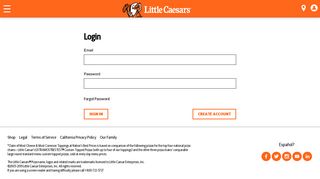 Little Caesars® - Account Login