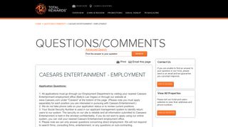 Caesars Entertainment - Employment