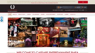 Caesars Entertainment EMEA - Top Casinos, Bars and Restaurants