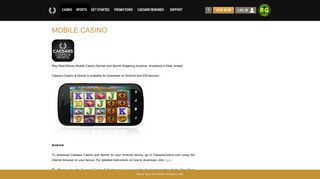 Play Our Mobile Casino - CaesarsCasino.com