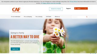 CAF Charity Account | Manage all your charity donations in one place