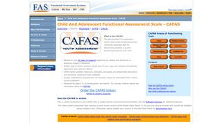 Child And Adolescent Functional Assessment Scale - CAFAS
