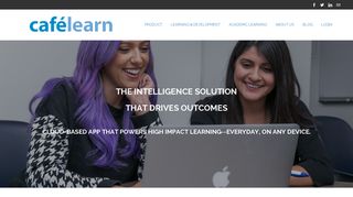 Café Learn Website - Cafe Learn Home