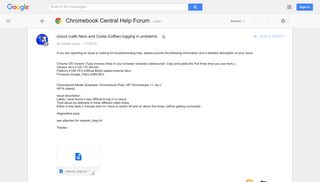 icloud (cafe Nero and Costa Coffee) logging in problems - Google ...