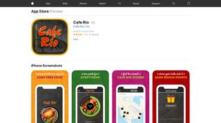 Cafe Rio on the App Store - iTunes - Apple