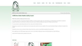 CAFRE Free Online Health & Safety Course « Northern Ireland Horse ...