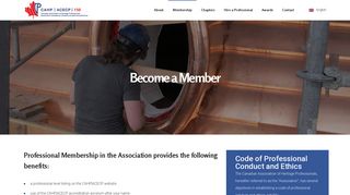 Become a Member - Canadian Association of Heritage Professionals