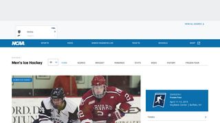 College hockey, Frozen Four home | NCAA.com
