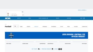 2018 Division I Football FCS Official Bracket - NCAA.com