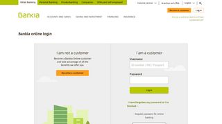 Customer access - Bankia.es