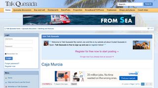 Caja Murcia : Banking and finances - Talk Quesada forum : for ...