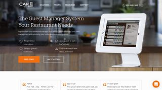 Restaurant Guest Manager System | CAKE from Sysco - Cake POS