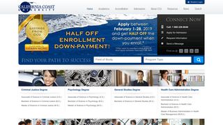 California Coast - Accredited Online University | Online Degrees