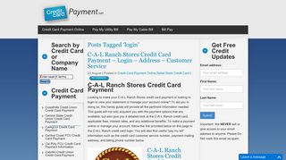 CAL Ranch Stores Credit Card Payment - Credit Card Payment Login ...