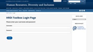 HRDI Toolbox - Human Resources, Diversity and Inclusion - Cal State ...