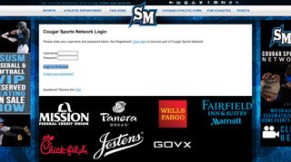 Cal State San Marcos Cougars - Cougar Sports Network Login