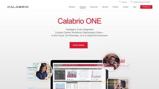 Contact Center Workforce Optimization | Calabrio ONE