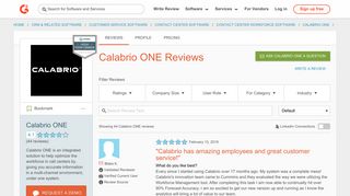 Calabrio ONE Reviews 2019 | G2 Crowd