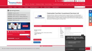 Calamatta Cuschieri Investment Services Ltd - FinanceMalta