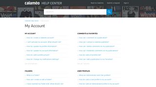 My Account – Calaméo Help Center