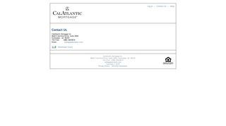 CalAtlantic Mortgage Inc : ContactUs