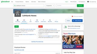 CalAtlantic Homes - Mortgage-Horrible-Beware | Glassdoor