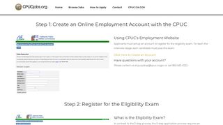 How to Apply in 5 Steps – CPUCjobs
