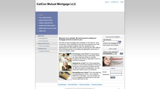 CalCon Mutual Mortgage LLC : Home