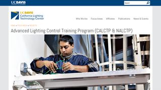 Advanced Lighting Control Training Program (CALCTP & NALCTP ...