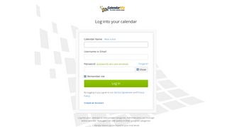 CalendarWiz | Log into your calendar