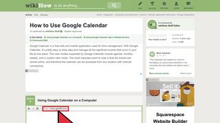 How to Use Google Calendar: 15 Steps (with Pictures) - wikiHow
