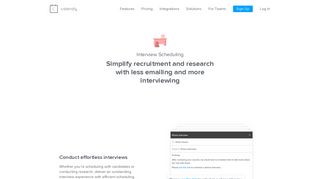 Interview Scheduling - Calendly - Scheduling appointments and ...