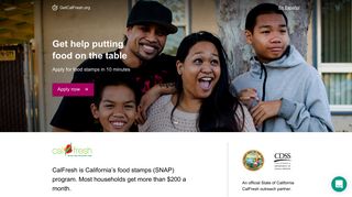 GetCalFresh.org: Apply for California Food Stamps Online