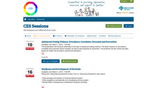 Alberta Health Services - Current Sessions | Community Education ...