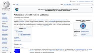 Automobile Club of Southern California - Wikipedia
