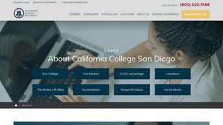 About California College San Diego | Nonprofit Accredited College