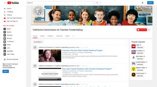 California Commission on Teacher Credentialing - YouTube