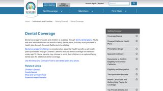 Dental Coverage | Covered California™